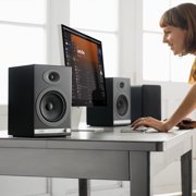 Audioengine HD5 Powered Bluetooth Bookshelf Speakers - Pair (Matte Black)