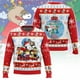 thumbnail image 4 of Suéteres feos navideños de Charlie Brown y Snoopy Suéteres feos navideños con estampado 3D de Disney Suéteres casuales de moda para hombres y mujeres, 4 of 5