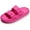 Rose, variant on Womens Slip-on Sandals Casual, Cute & Comfortable Slippers for Summer Use Indoor or Outdoor adjustable buckle straps