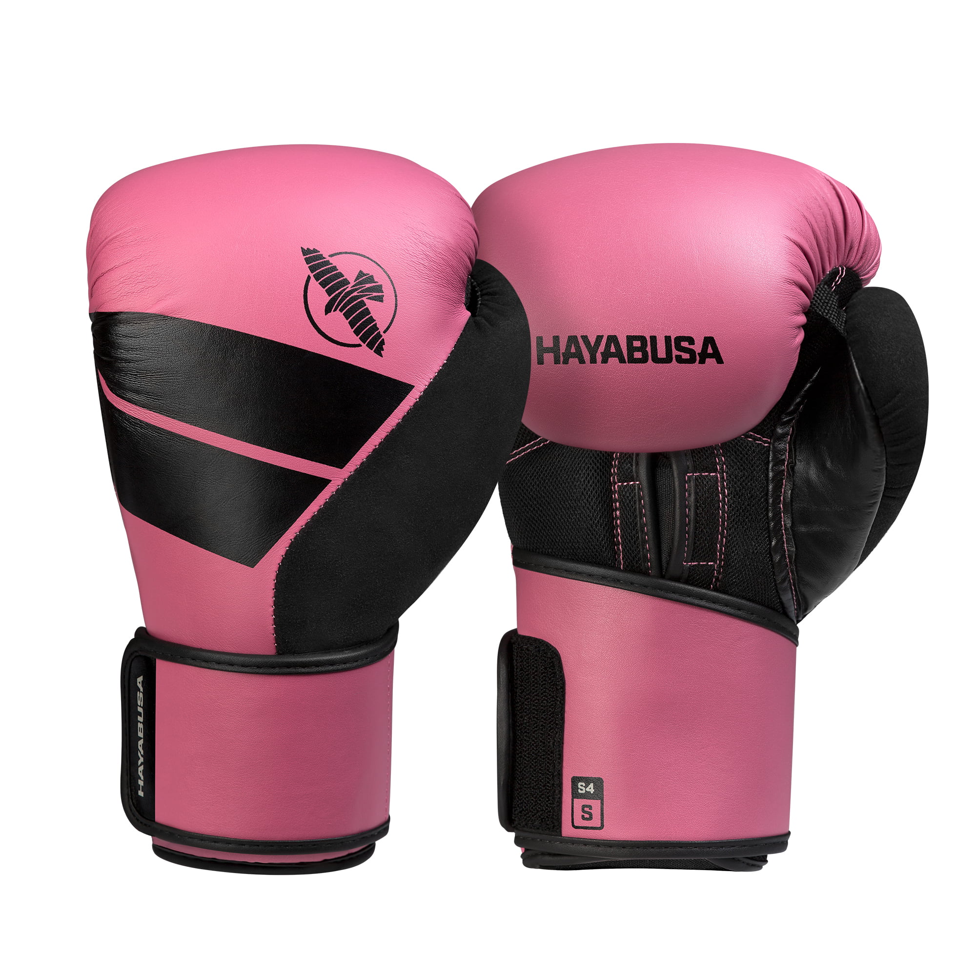 Hayabusa S4 Boxing Gloves w/ Handwrap, Pink 14oz