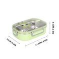 thumbnail image 2 of TIMIFIS Bento Box Stainless Steel Lunch Box Compartment Insulation Fast Food Box Student Canteen Portable Sealed Lunch Box Meal Prep Containers, 2 of 2