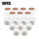 thumbnail image 1 of 16 piezas de tapas de pie antideslizantes para patas de muebles de mesa y sillas de PVC transparente, protector de suelo S, 1 of 12