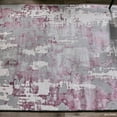 thumbnail image 5 of MDA Rug Imports Petra Collection Abstract Area Rug 5'2'' X 7'5'' - Lilac/Grey, 5 of 7