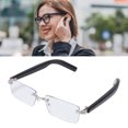 thumbnail image 1 of Smart Glasses, AI Translator Glasses with Mic Speaker, Real Time Video Translation Polarized Glasses, 100+ Languages Intelligent  Glasses, Support Music Calling, 1 of 7