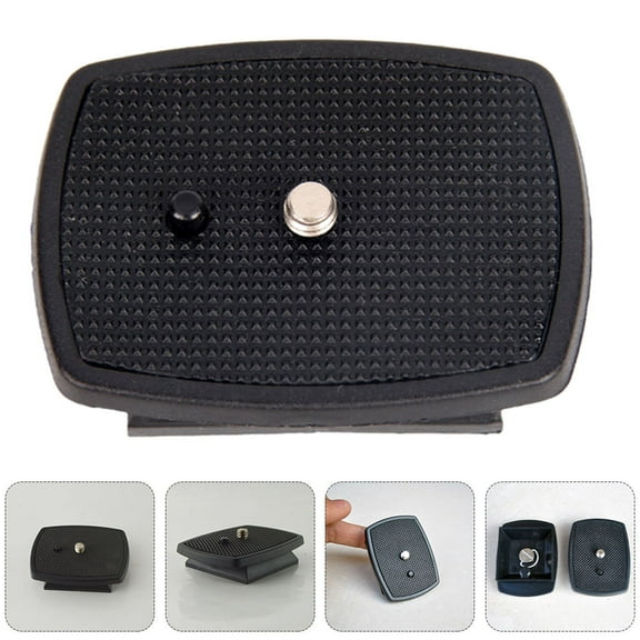 SEWACC Camera Mount Quick Release Plate Tripod Part Durable Lightweight 1Pcs 2.6X1.7X0.3in