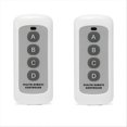 thumbnail image 1 of 433MHZ wireless RF remote control White 4-button remote control, 1 of 4