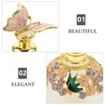 thumbnail image 2 of MasteelfCA Empty Perfume Bottle Exquisite Fragrance Bottle Butterflies Design Perfume Bottle Adornment, 2 of 7