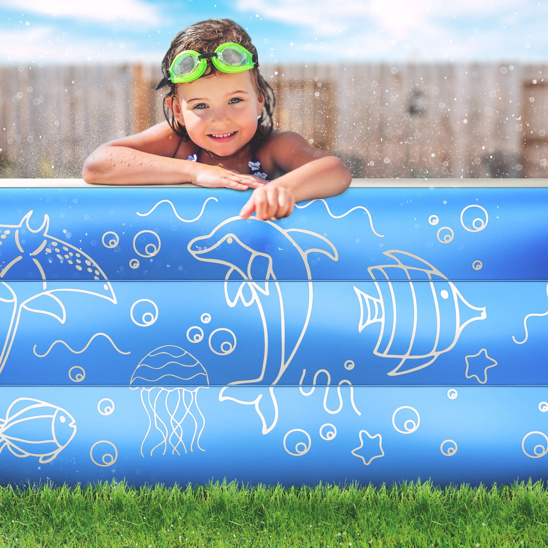 galvanox inflatable pool