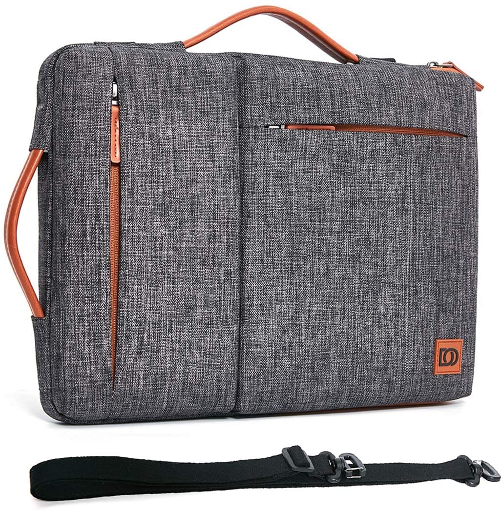 shoulder bag with laptop sleeve