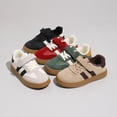 thumbnail image 2 of Zapatos de entrenamiento alemanes para niños con forro polar, zapatos de tabla a juego para otoño e invierno, zapatillas informales antideslizantes de suela suave para niños y niñas, 2 of 6