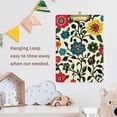 thumbnail image 4 of FORMRS Acrylic Clipboard with Low Profile Clip Standard A4 Letter Size, 12.5" x 9", Vibrant Floral, 4 of 8