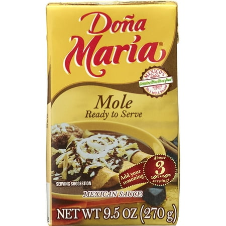DONA MARIA Traditional Pourable Mole, 9.5 oz