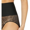 thumbnail image 3 of Maidenform Womens Tame Your Tummy Brief, S, Black Lace, 3 of 3
