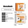 thumbnail image 2 of CURMERIC BODY SCRUB 100G Ingredientes Naturales Y Orgánicos para Manchas Oscuras Eczema Acné, 2 of 9