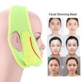 thumbnail image 2 of Mascarilla adelgazante facial Vendajes adelgazantes Cuidado de la papada facial Pérdida de peso Cinturones faciales Amarillo, 2 of 7