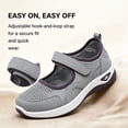thumbnail image 4 of CHICVOMEY Comfortable Women's Sneakers Lightweight Hook‑and‑Loop Mary Jane Shoes Breathable Mesh Walking Shoes Ideal for Daily Wear & Walking, 4 of 8