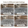 thumbnail image 7 of ODIKA Stripes Print Bold Inspired Motif Striped Centered Diagonal Zebra Flowing for Home Office, Hallway, Laundry Room, Non-Slip Chair-Friendly, 7 of 7