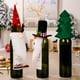 thumbnail image 2 of Toystoory Funda navideña para botella de vino, decoración de ambientes para fiestas temáticas, decoración de de Navidad, manga decorativa Kits de decoración para fiestas gorra negra Toystoory HA064819-02, 2 of 6