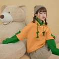 thumbnail image 7 of Fesfesfes Clearance Cute Bear Tops Hoodie Fall Winter Young Ladies Long Sleeve Lovely Bear Style Teen Girls Sweatshirt Plus Size Women Personality Y2K Hooded Tops with Bag, 7 of 7