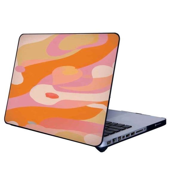 Compatible with MacBook Pro 13.3 Inch 2022 A1706 Phone Case, Abstract-Retro-Hippie-55 Case Silicone Protective for Teen Girl Boy Case for MacBook Pro 13.3 Inch 2022 A1706