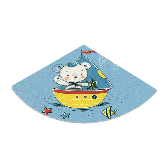 DBSFVPUS Storage for Bathroom Products Corner Shower Mat Non Slip Bath Mat Pvc Loofah Shower Floor Mats for Showers Bathmat with Drain Holes Anti Slip Shower Mat for Bathroom Floor Tub Elderly