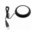 thumbnail image 1 of USB Heating Coaster Creative Metal Constant Temperature Coaster Coffee Insulation Pad Warm Coaster-Matt black, 1 of 9