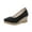 Black, variant on CQONEPT Closed Toe Wedges for Women, Platform Wedges Heels for Women Comfortable Medium Heel Wedges Work Pumps Shoes for Dressy Spring Fall Size 9 Black