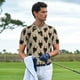 thumbnail image 3 of Balery Cute Black Dog Camisa Polo de Hombre con Estampado, de Manga Corta y Tejido Medio, Camisa Tipo Golf Polo-Medium, 3 of 6