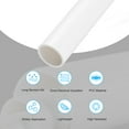 thumbnail image 3 of 21mm ID 25mm OD 500mm White PVC Pipe Rigid Water Pipe Drain Pipe, 3 of 6