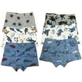 thumbnail image 5 of B&Q 6 PK Cotton Toddler Boys Underwear Boxer Briefs - Sizes 4T to 8T, 5 of 6