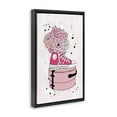 thumbnail image 4 of Stupell Industries Pink Floral Sneaker Beauty & Fashion Painting Black Floater Framed Art Print Wall Art, 17 x 25, 4 of 10