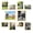 Natura, variant on Picture Frame Set 10 pack, Farmhouse Photo Frames, Gallery Wall Frame Collage, 8x10 5x7 4x6 Frames in 3 Different Finishes Picture Frames For Wall or Desk,Dark Brown