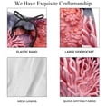 thumbnail image 4 of luoweisi Men's Beach Shorts Quick Dry Swim Trunks with Mesh Lining Coral S, 4 of 5