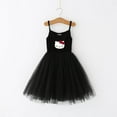 thumbnail image 2 of Hello Kitty Robes de Fille Ensemble Jupe de Princesse Dessin Animé Anime Mignon Robe Hello Kitty Vêtements Costume Petite Princesse Fête, 2 of 5
