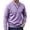 42-Purple Pink, variant on Mens Zip Sweater Stand Collar Solid Color Long Sleeve Knit Pullover Fall Winter Soft Ribbed Hem Casual Knit Jumper Tops Blue M