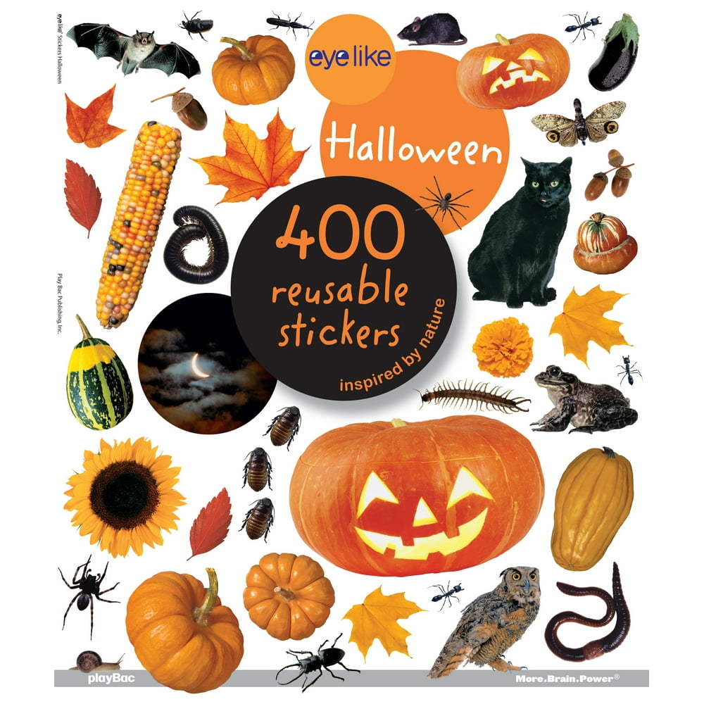 Eyelike Stickers Eyelike Halloween 400 Reusable Stickers Inspired by