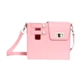 thumbnail image 1 of Bolsa de almacenamiento para tazas de agua tipo bandolera para mujer con hombro ajustable Rosa, 1 of 9