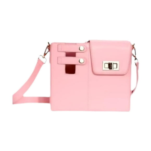 Abbracc Sac de Rangement pour Gobelet Bandoulière Sac de Transport Sac à Bandoulière pour Travail Extérieur Rue Rose