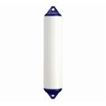 thumbnail image 1 of Polyform Boat Fender 82-633-511 F-4 White; Plain; Cylinder; Commercial Grade Twin Eye Design; White; PVC; Single, 1 of 5