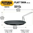 thumbnail image 5 of Hawkins Futura Non-stick Induction Compatible 10" Flat Tava Griddle, 5 of 8