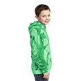 thumbnail image 3 of Port & Co Teen Unisex Regular Dye Long Sleeves Sweatshirt Kelly Large, 3 of 6