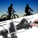 thumbnail image 4 of Lámpara delantera de bicicleta brillante recargable con carga USB de energía Solar ABS con bocina, 4 of 8