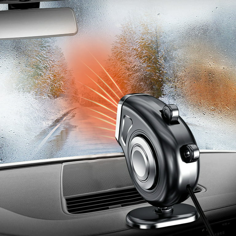 Streetwize 12V Car Heater and Window Defroster with Handle and Dashboard  Mount