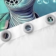 thumbnail image 3 of Erosebridal Sea Turtle Curtains for Living Room,Ocean Wildlife 30%-50% Blackout Curtains Set of 2 (38x45),Marine Decoration, 3 of 6