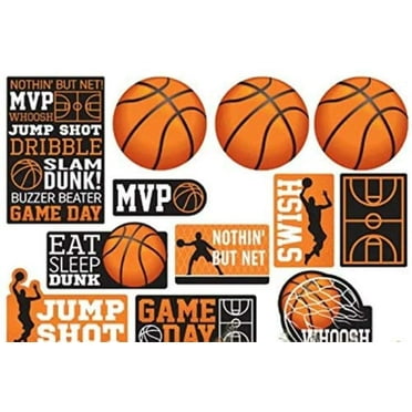 Basketball 'Nothin' But Net' Cutouts Value Pack