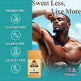 thumbnail image 2 of OKAY Pure Naturals Men's Deodorant, Wood Scent Natural Solid Stick, Aluminum Free Deodorant for Men, Long Lasting Odor Protection, 3 oz / 85 g, 2 of 6