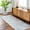 Teal, Pale Blue, Rust / Buliok, variant on Hauteloom Buliok Hallway, Kitchen Runner Rug - Modern - Beige, Orange, Red - 2'7" x 7'3"