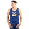 thumbnail image 3 of Funny Food Pun Joke What Up Dog Tank Top T Shirts Men Women Brisco Brands M, 3 of 6