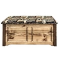 thumbnail image 3 of Pemberly Row Modern Small Transitional Wood Blanket Chest in Brown, 3 of 6