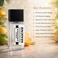 thumbnail image 6 of MAKNZ Cali Dreamer Eau de Parfum, Inspired by Louis Vuitton's California Dream, Unisex Cologne, 1.7 oz / 50ml – Citrus, Musky, Fruity, Sweet, Powdery, Aquatic, Fresh, 6 of 9